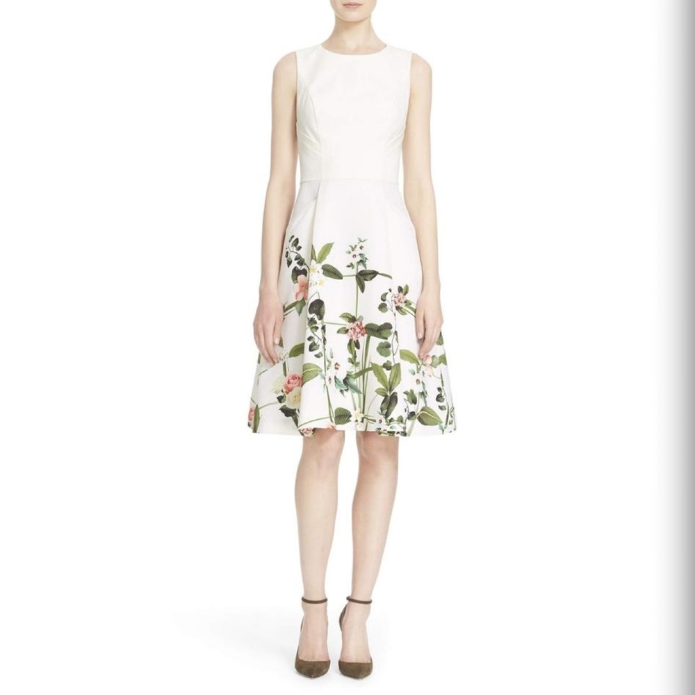 Ted Baker Karolie Secret Trellis Floral Dress